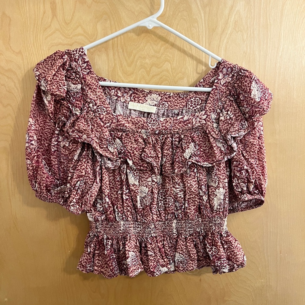 Ulla Johnson Ruffle Blouse